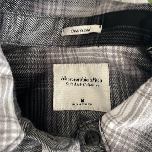 Abercrombie & Fitch Oversized Flannel - Picture 5 of 7